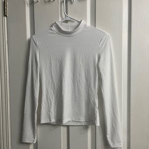 SHEIN, white turtleneck, small